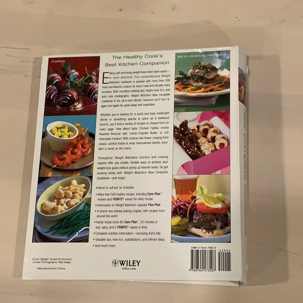 FREE WITH PURCHASE! Weight Watchers New Complete Cookbook